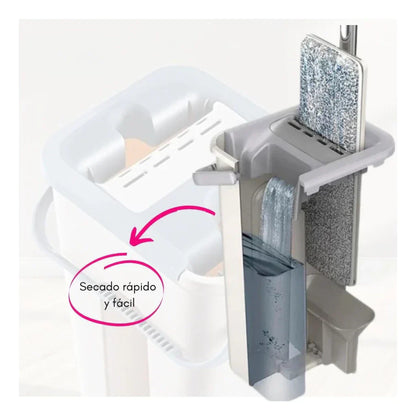 Fregona Con Cubo Multifuncional - Magic Clean™