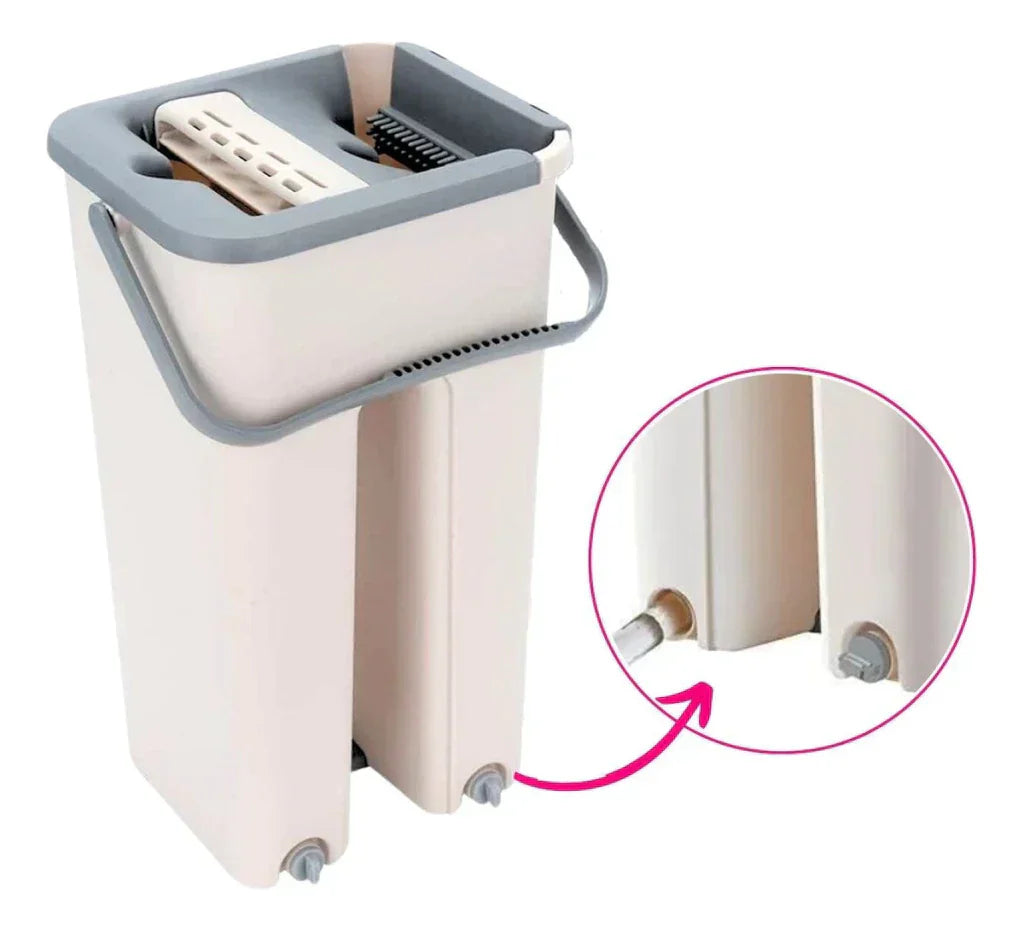 Fregona Con Cubo Multifuncional - Magic Clean™